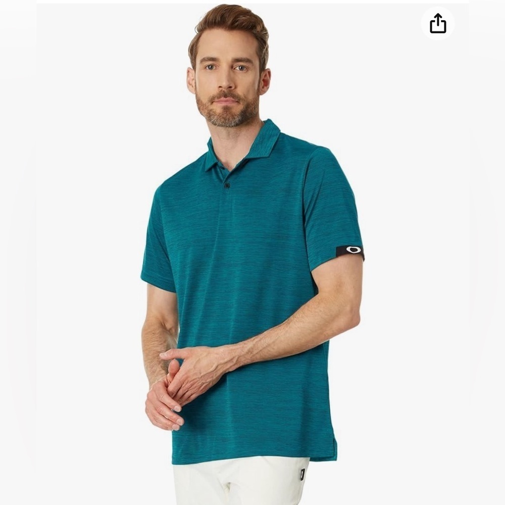 Oakley Men’s Hydrolix Regular Fit Polo Shirt Size L